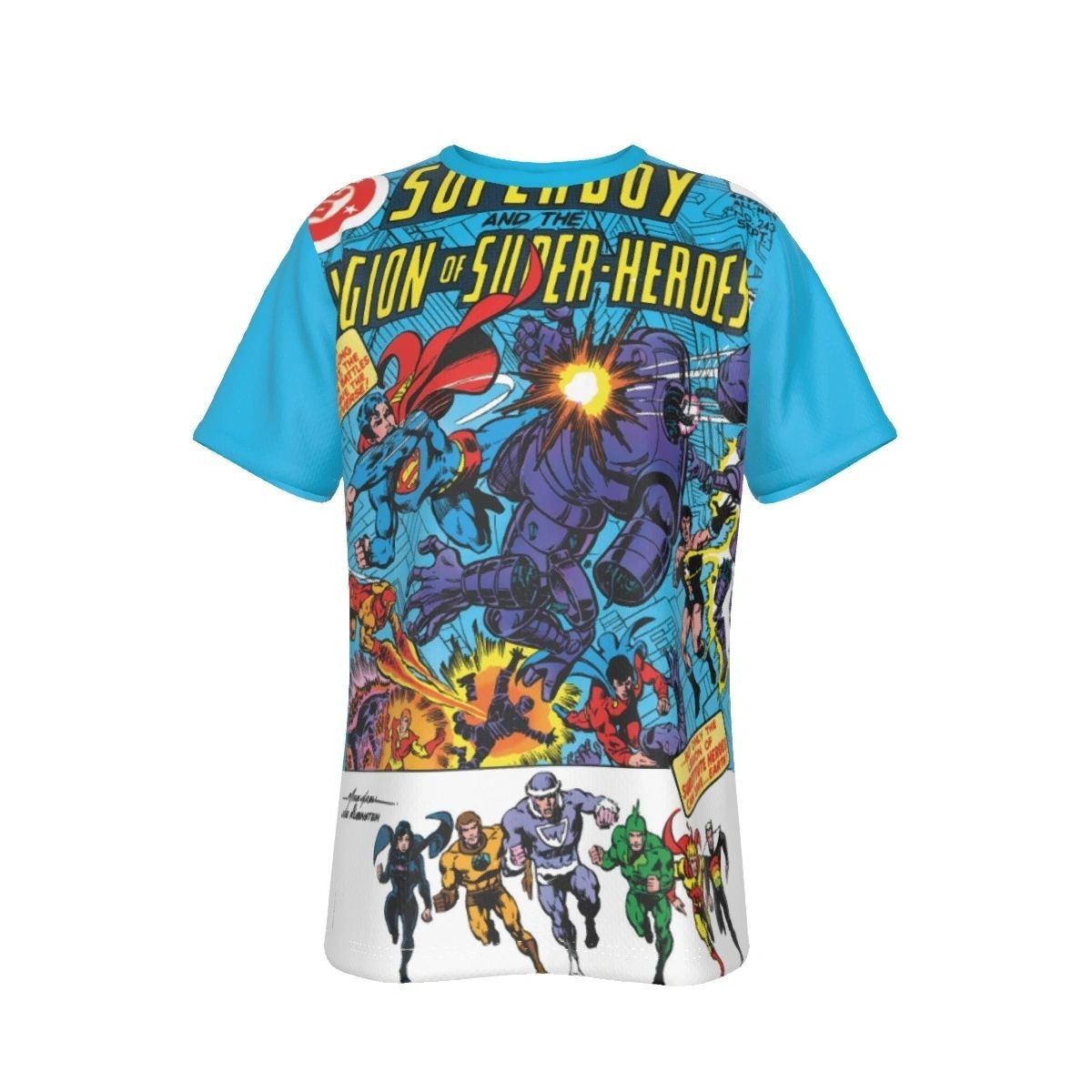 SUPERBOY 243 ALL OVER PRINT SHIRT AND TANK