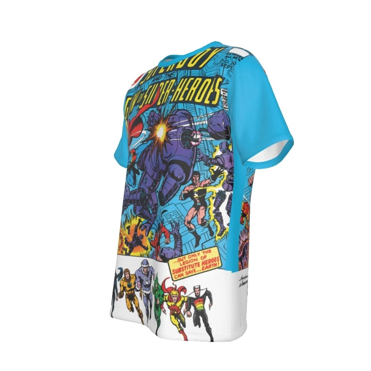 SUPERBOY 243 ALL OVER PRINT SHIRT AND TANK