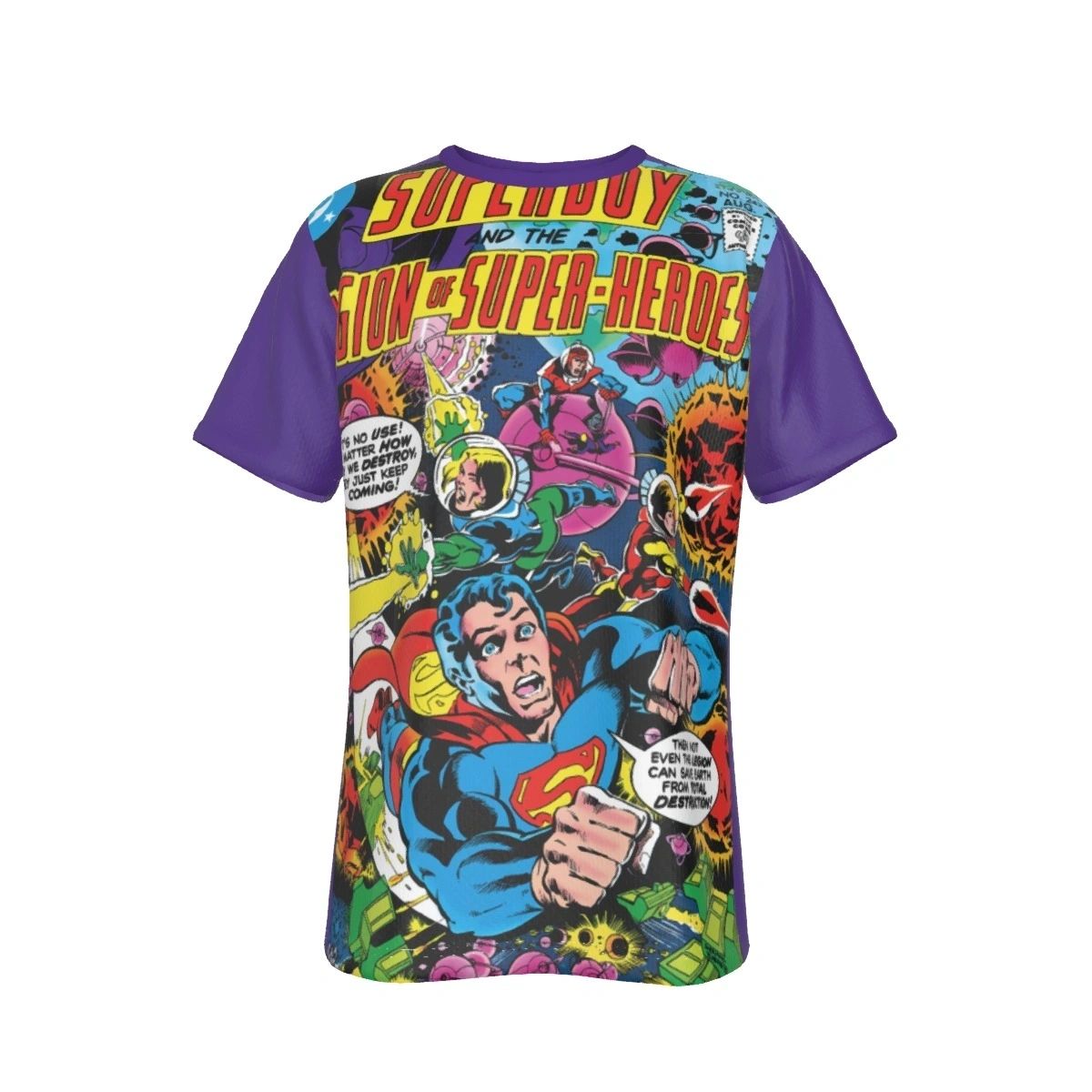 SUPERBOY 242 ALL OVER PRINT SHIRT AND TANK