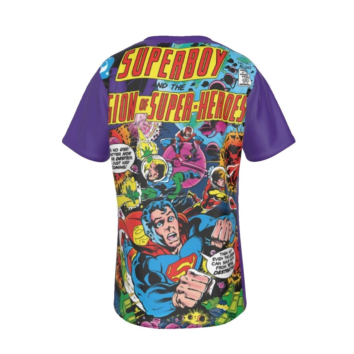 SUPERBOY 242 ALL OVER PRINT SHIRT AND TANK