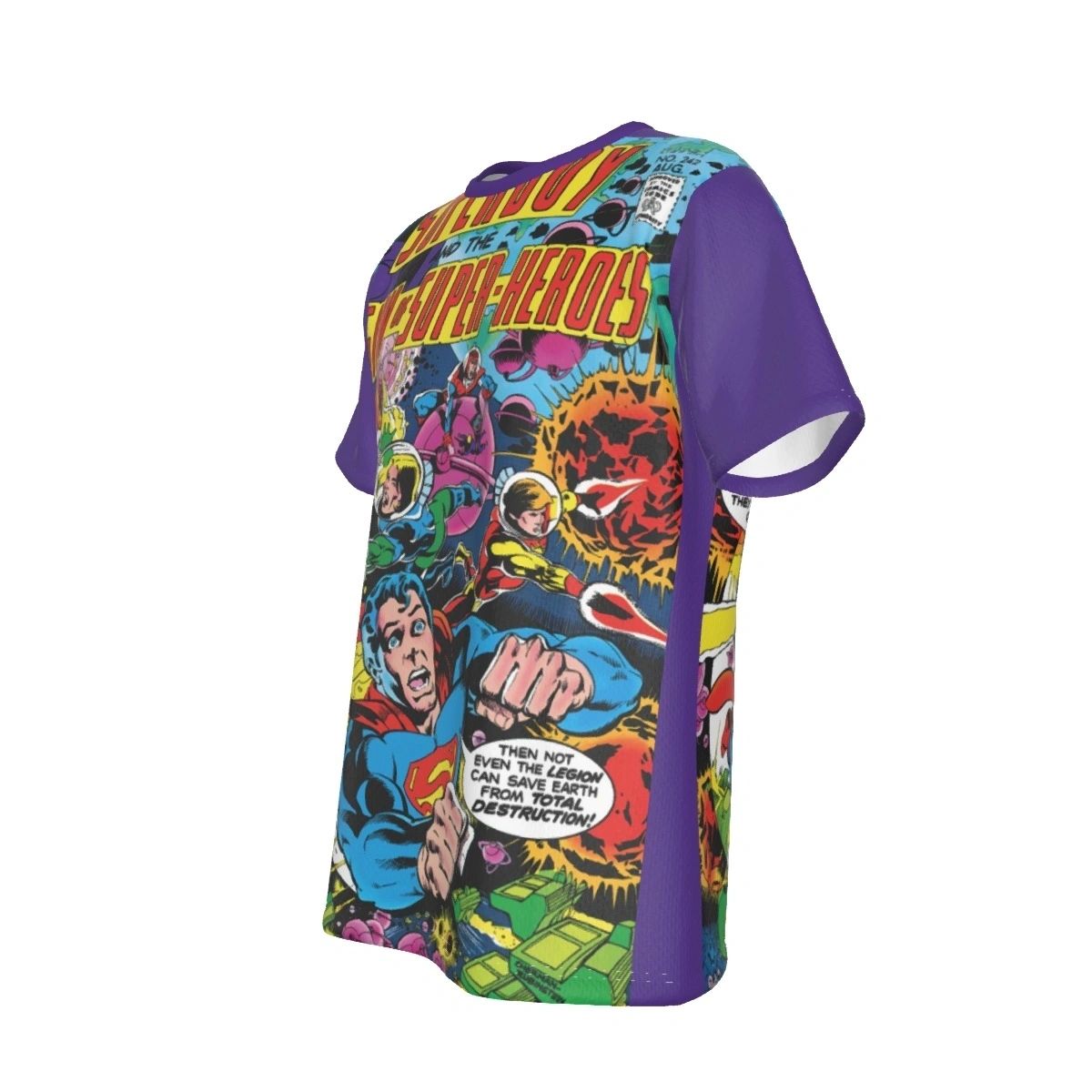 SUPERBOY 242 ALL OVER PRINT SHIRT AND TANK