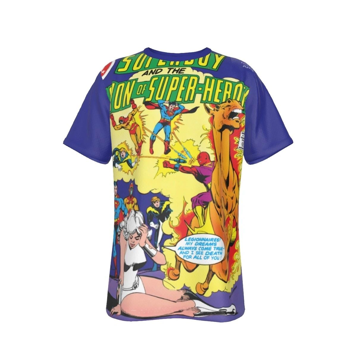 SUPERBOY & THE LEGION 252 ALL OVER PRINT SHIRT AND TANK