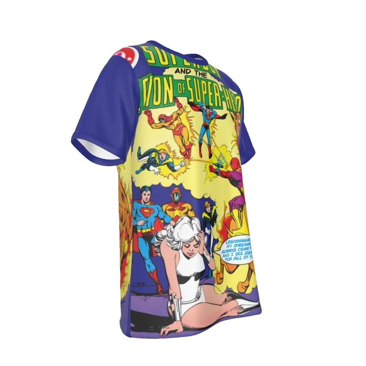 SUPERBOY & THE LEGION 252 ALL OVER PRINT SHIRT AND TANK