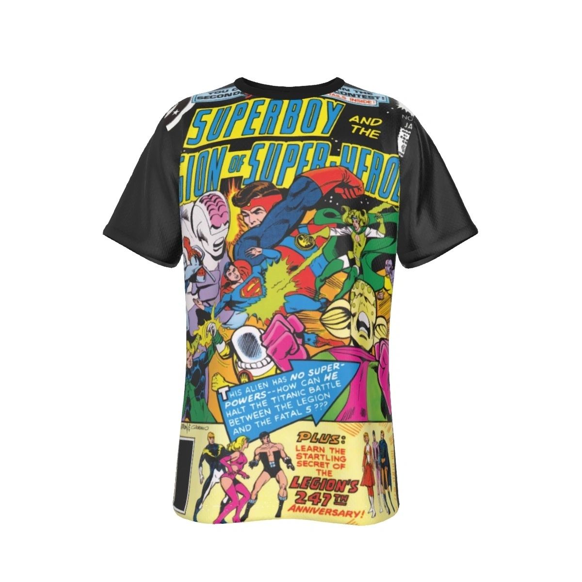 SUPERBOY & THE LEGION 247 ALL OVER PRINT SHIRT AND TANK