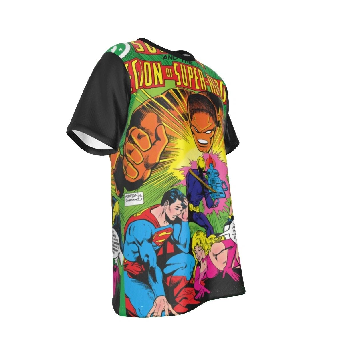 SUPERBOY & THE LEGION 249ALL OVER PRINT SHIRT AND TANK