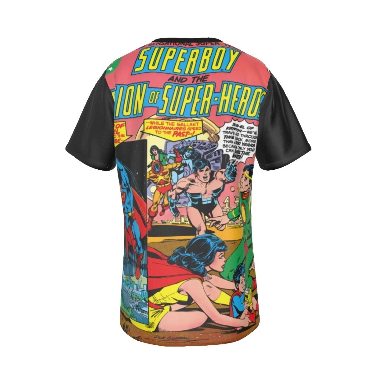 SUPERBOY & THE LEGION 255 ALL OVER PRINT SHIRT AND TANK