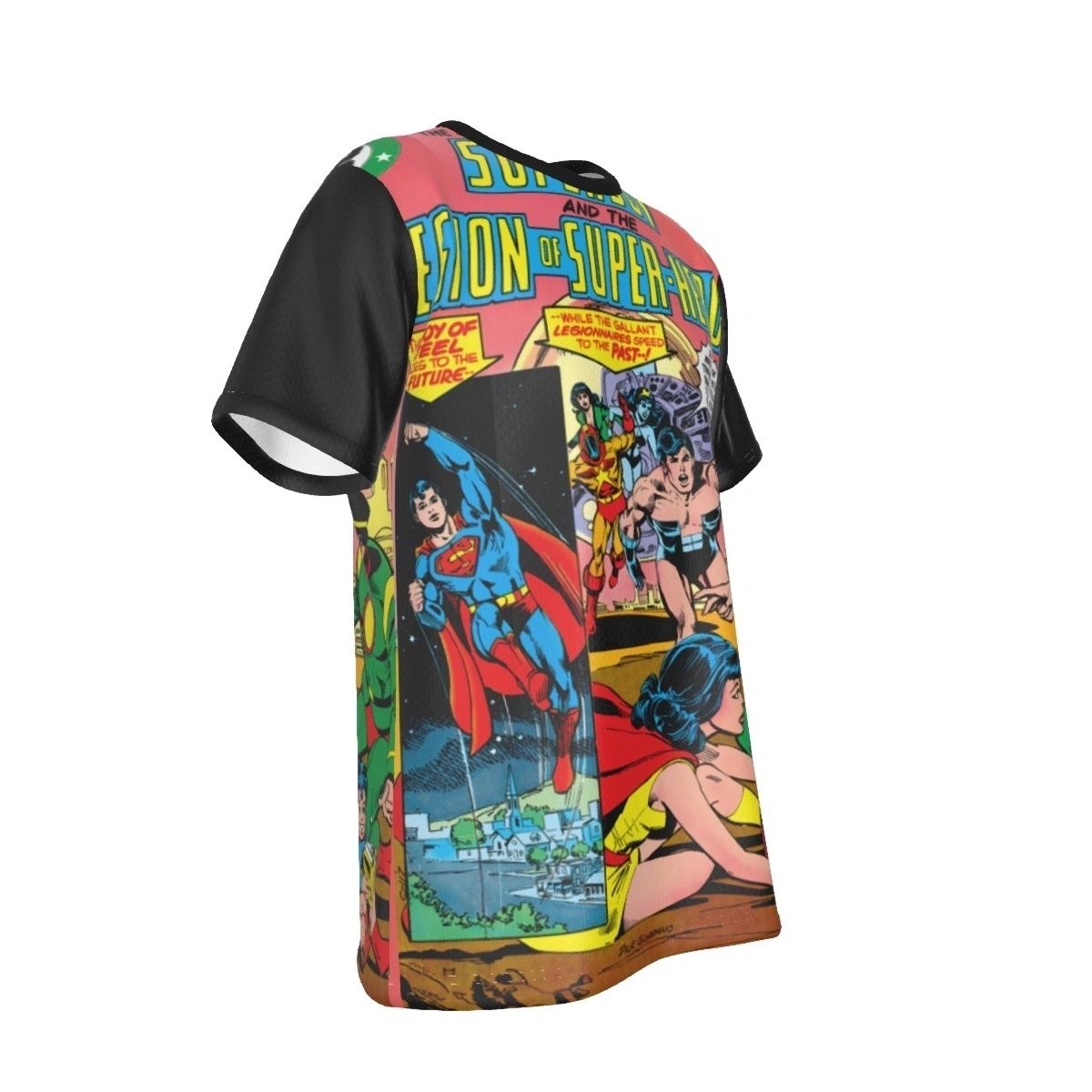SUPERBOY & THE LEGION 255 ALL OVER PRINT SHIRT AND TANK