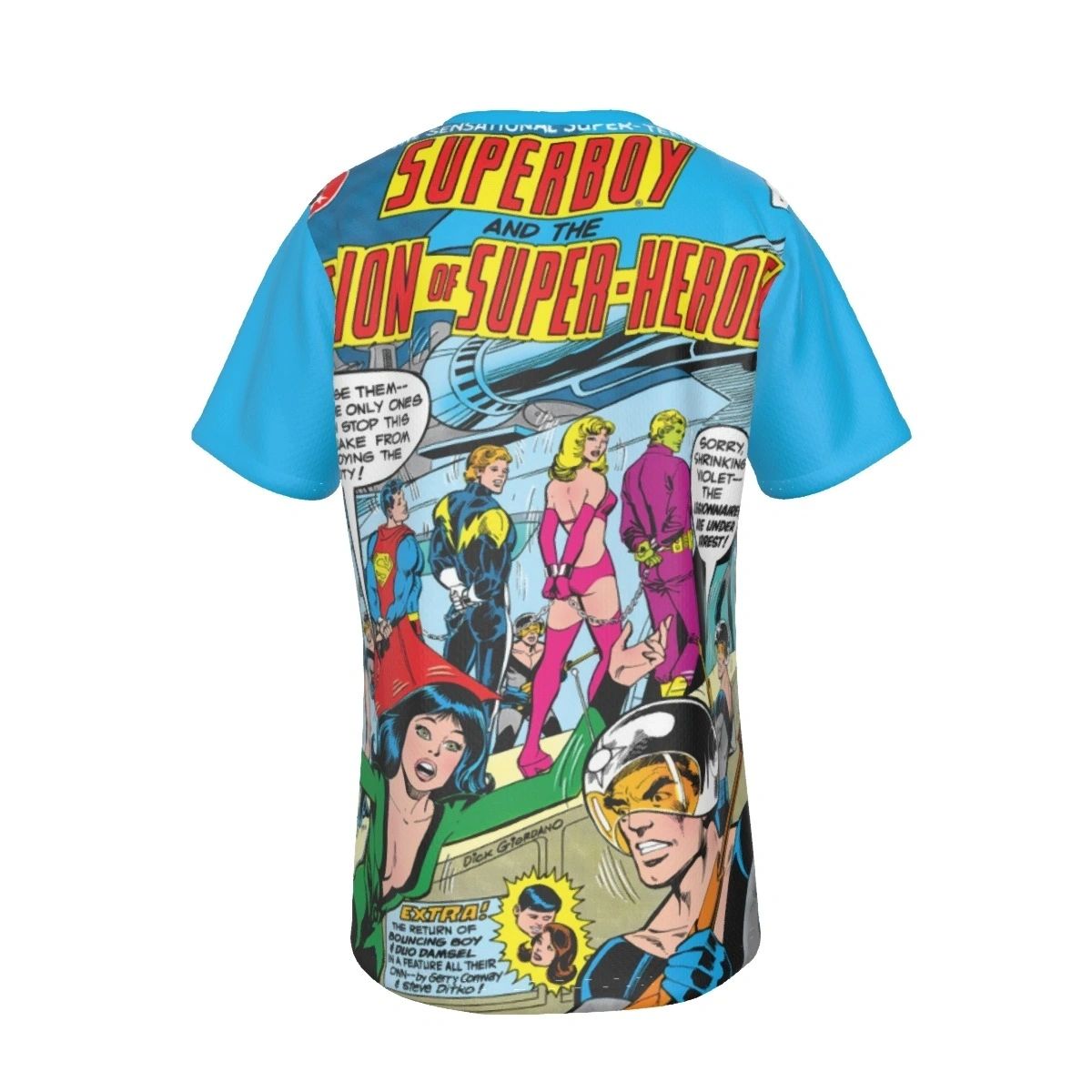 SUPERBOY & THE LEGION 257 ALL OVER PRINT SHIRT AND TANK