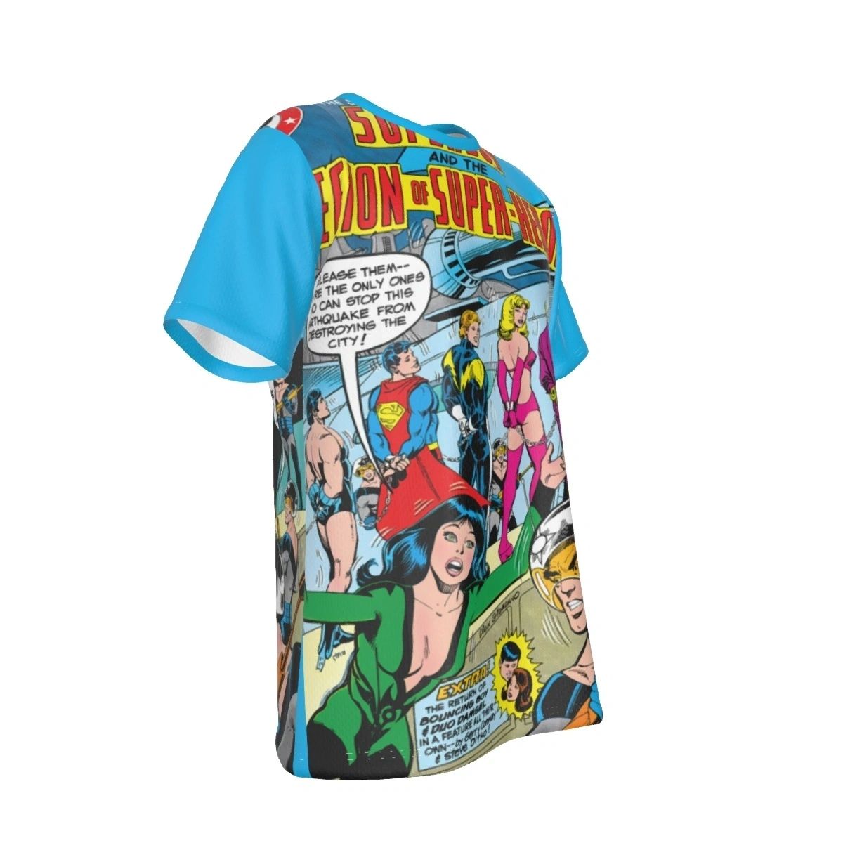 SUPERBOY & THE LEGION 257 ALL OVER PRINT SHIRT AND TANK