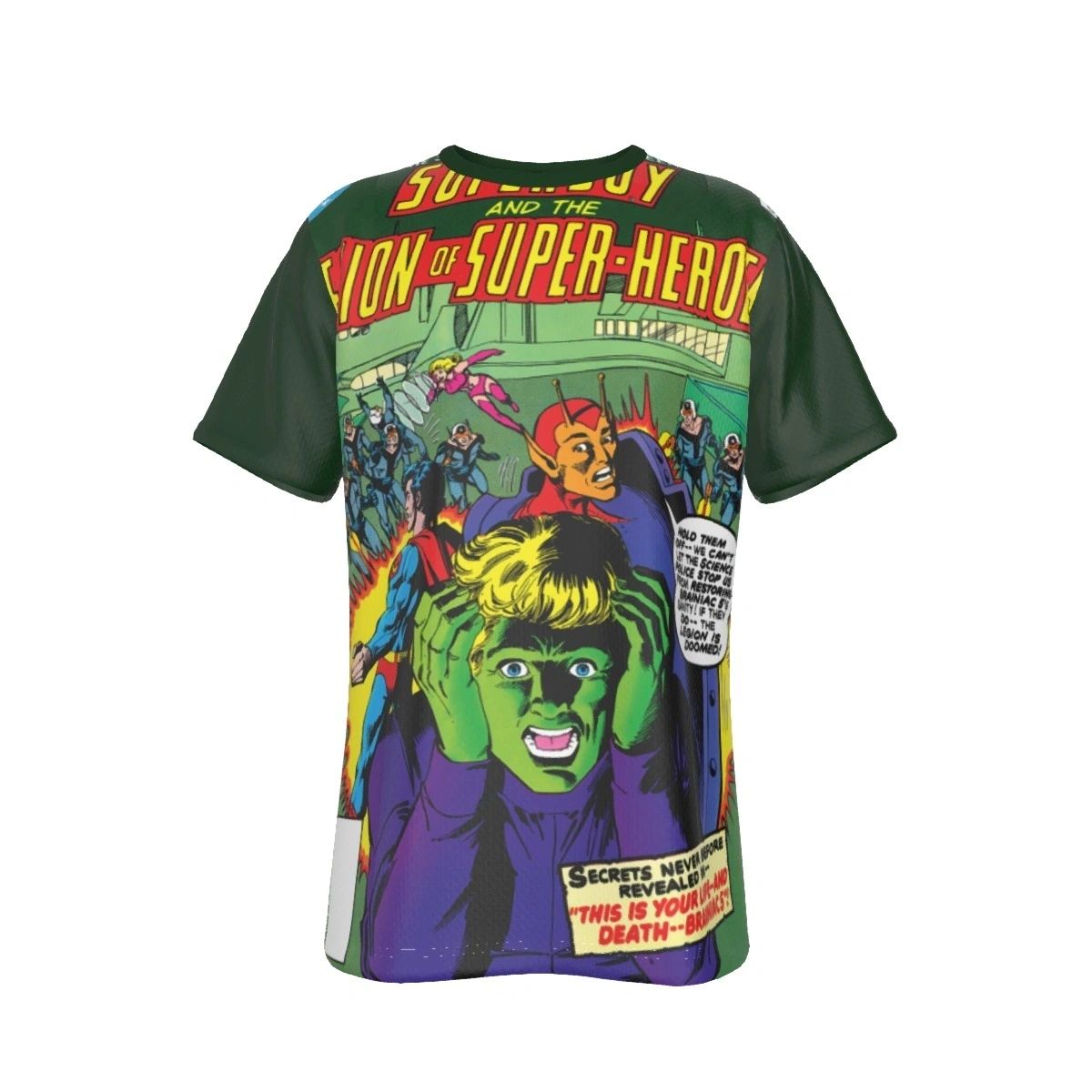 SUPERBOY & THE LEGION 246 ALL OVER PRINT SHIRT AND TANK