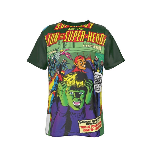SUPERBOY & THE LEGION 246 ALL OVER PRINT SHIRT AND TANK