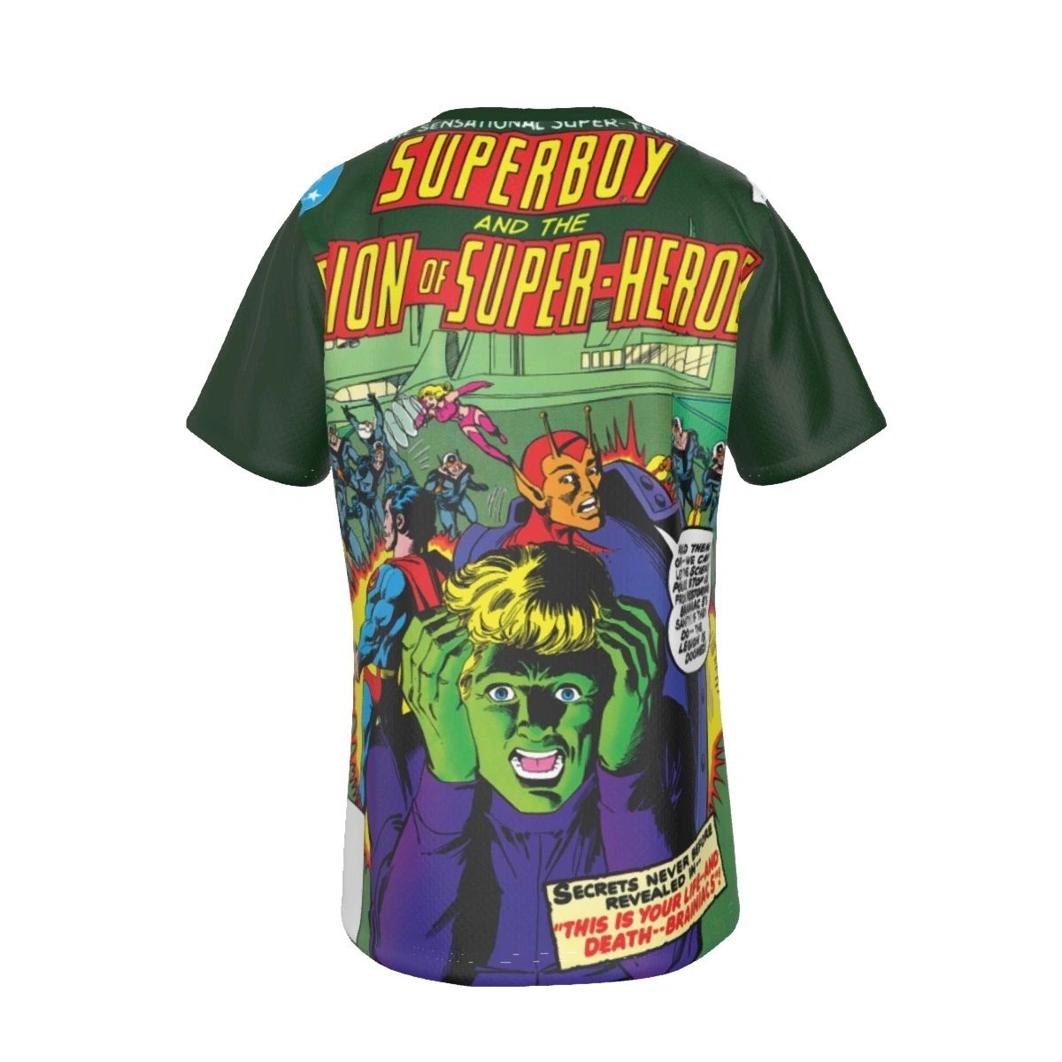 SUPERBOY & THE LEGION 246 ALL OVER PRINT SHIRT AND TANK