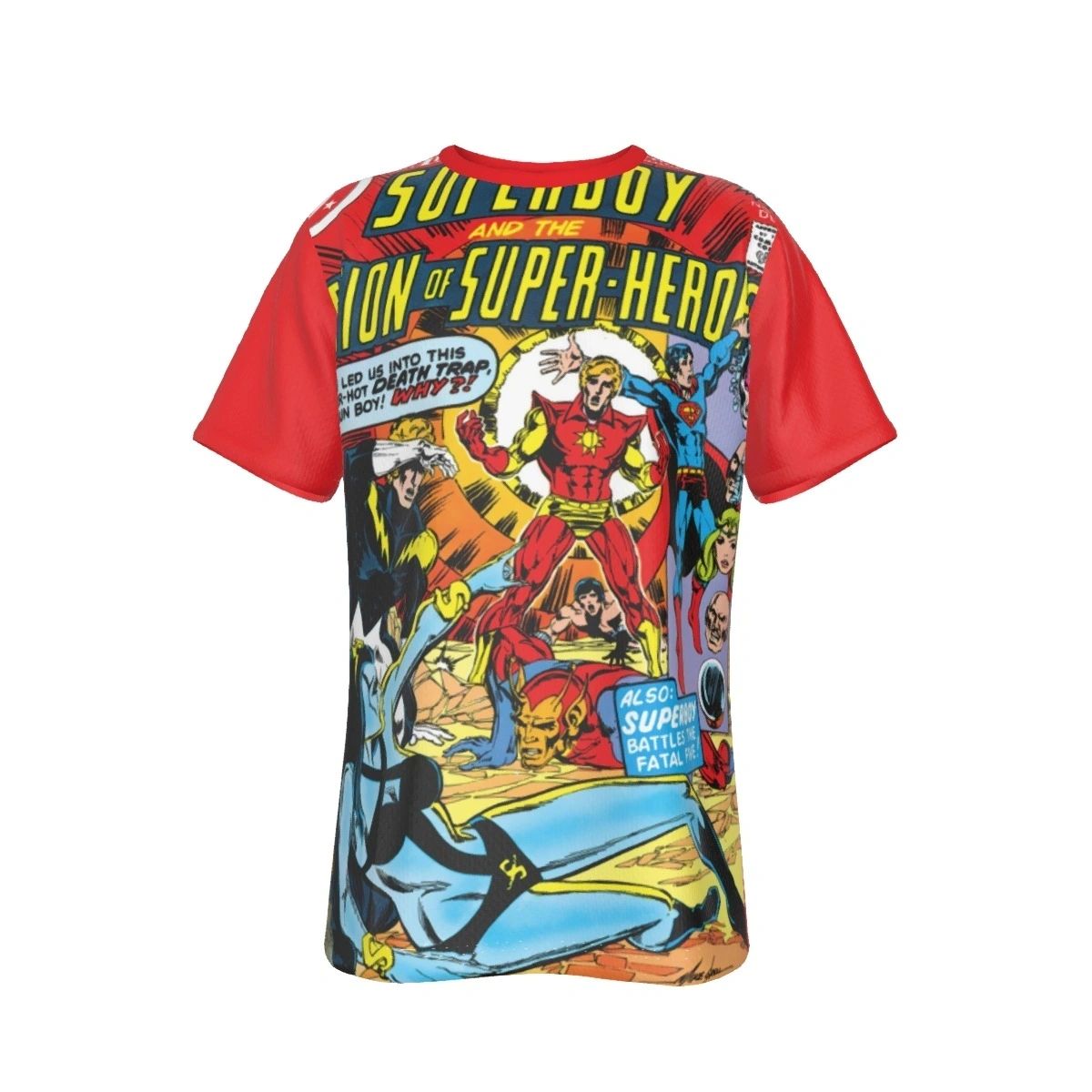 SUPERBOY & THE LEGION 256 ALL OVER PRINT SHIRT AND TANK