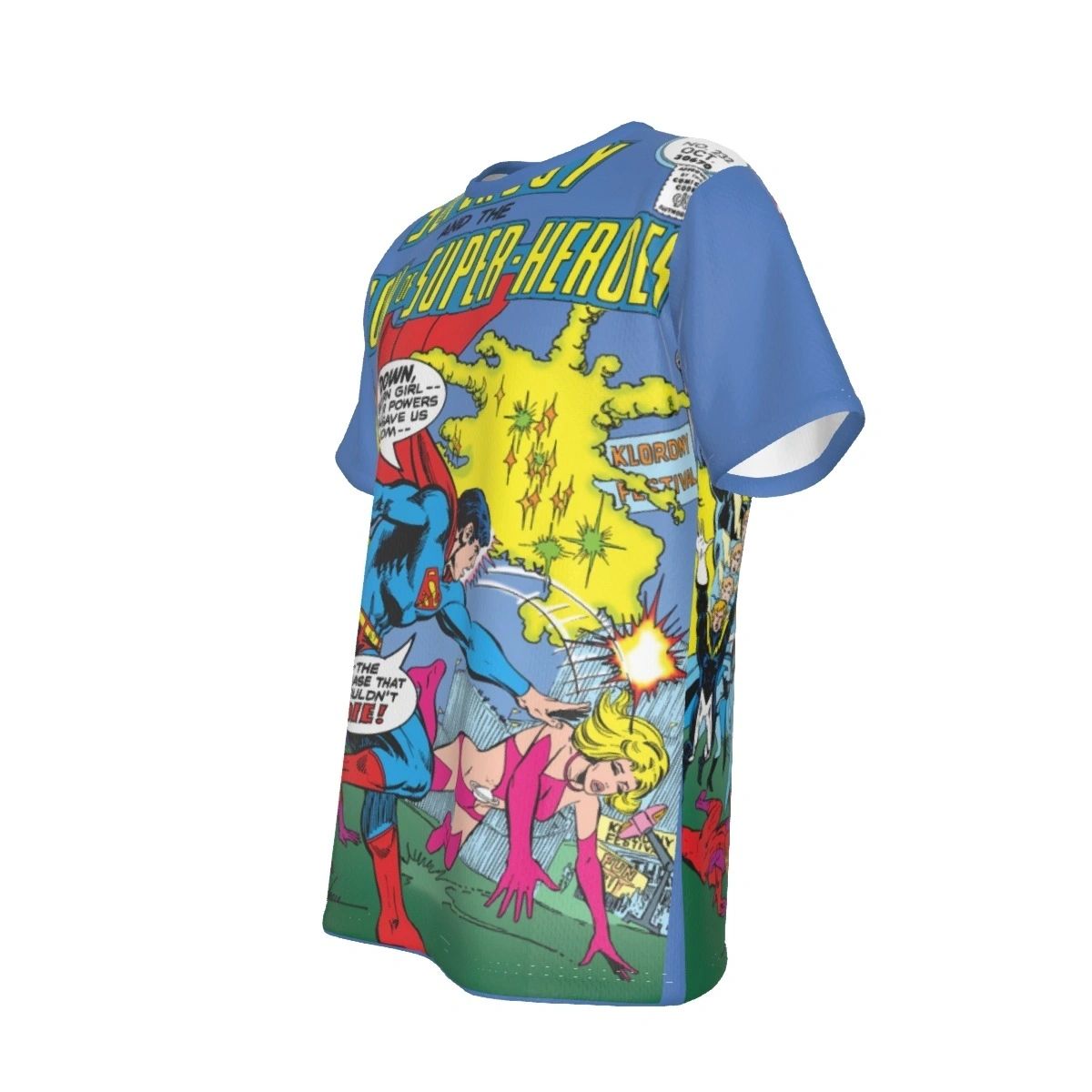 SUPERBOY LEGION 232 COVER PRINT SHIRT AND TANK TOP