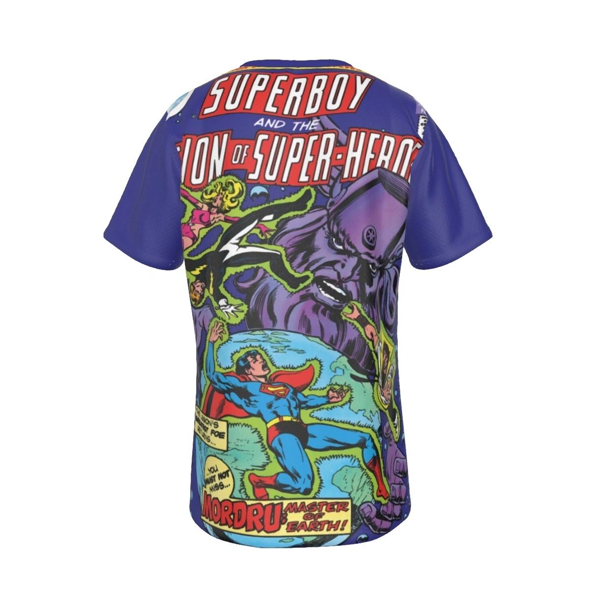 SUPERBOY 245 ALL OVER PRINT SHIRT AND TANK