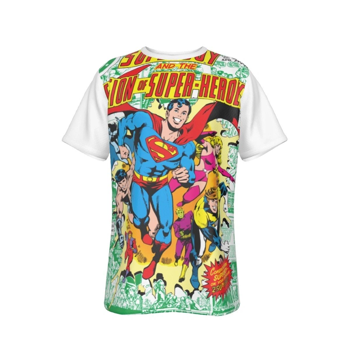 SUPERBOY 250 ALL OVER PRINT SHIRT AND TANK