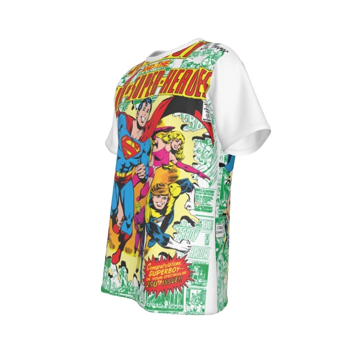 SUPERBOY 250 ALL OVER PRINT SHIRT AND TANK