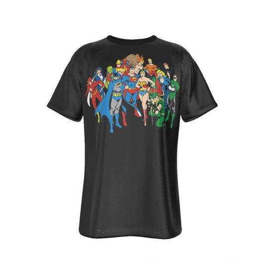SUPERHEROES ALL OVER PRINT SHIRT AND TANK - JOSÉ LUIS GARCÍA-LÓPEZ ART