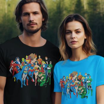 SUPERHEROES - JOSÉ LUIS GARCÍA-LÓPEZ ART - COTTON SHIRT
