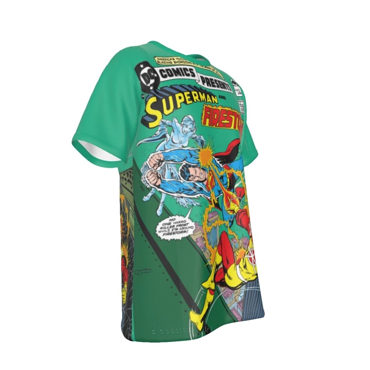 DC COMICS PRESENTS 17 ALL OVER PRINT SHIRT AND TANK - JOSÉ LUIS GARCÍA-LÓPEZ ART-FIRETORM