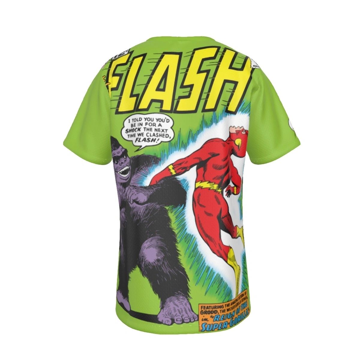 FLASH 127 OVER PRINT SHIRT AND TANK- 1ST GRODD (ON COVER)