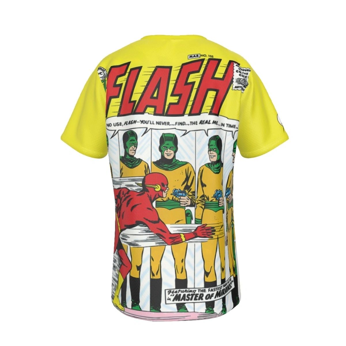 FLASH 105 OVER PRINT SHIRT AND TANK- 1ST MIRROR MASTER