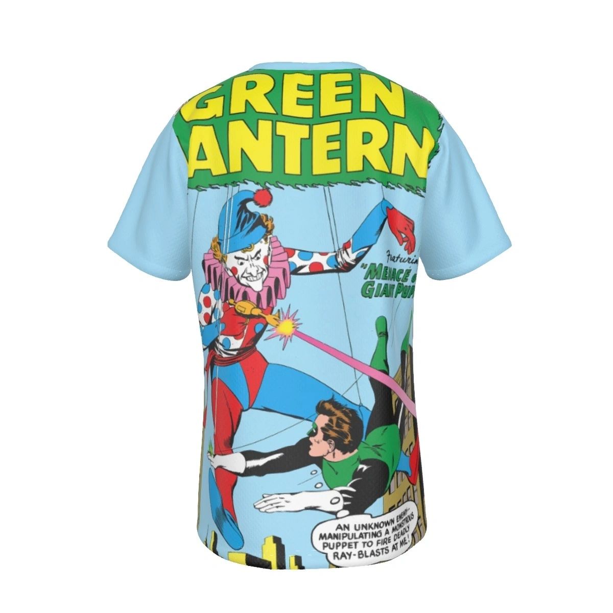 GREEN LANTERN 1 OVER PRINT SHIRT AND TANK- 1ST PUPPPET MASTER