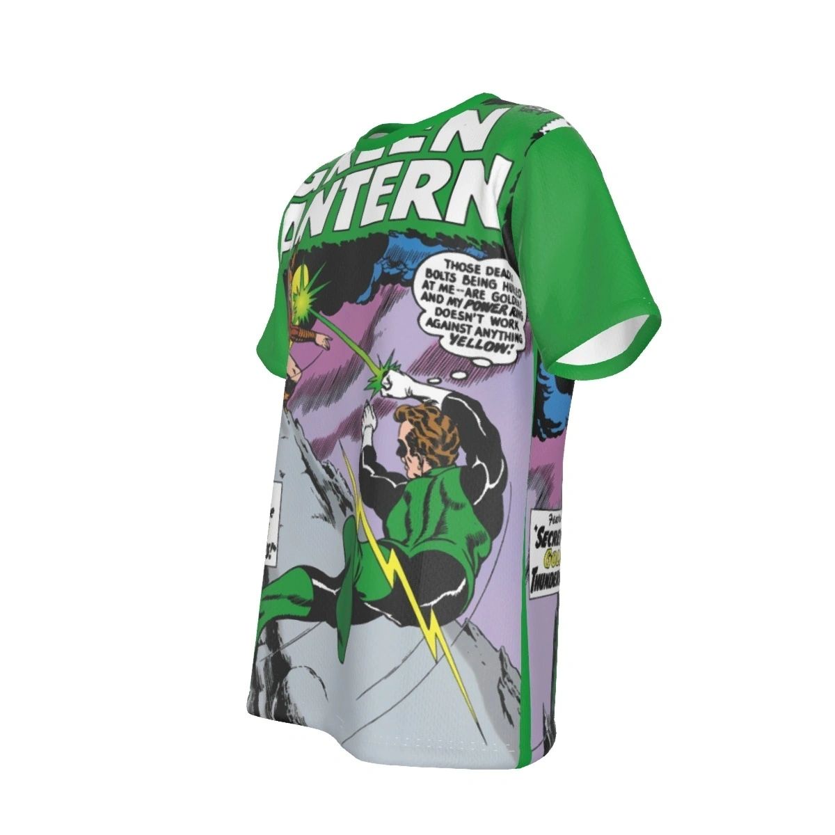 GREEN LANTERN 2 OVER PRINT SHIRT AND TANK- 1ST QWARDIAN
