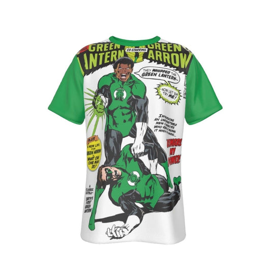 GREEN LANTERN 87 OVER PRINT SHIRT AND TANK- 1ST JON STEWART