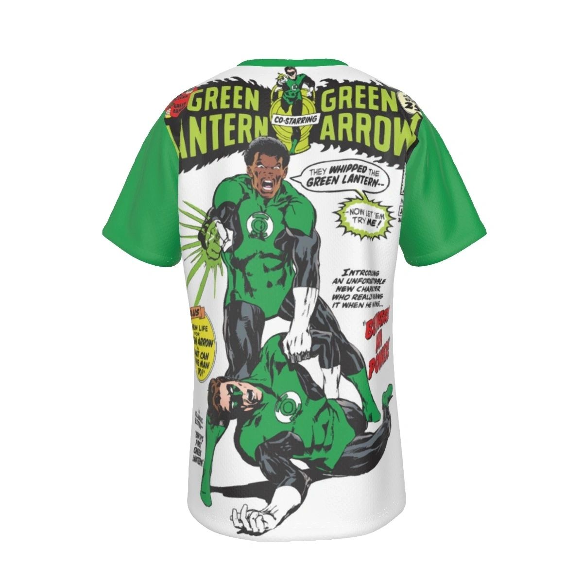 GREEN LANTERN 87 OVER PRINT SHIRT AND TANK- 1ST JON STEWART