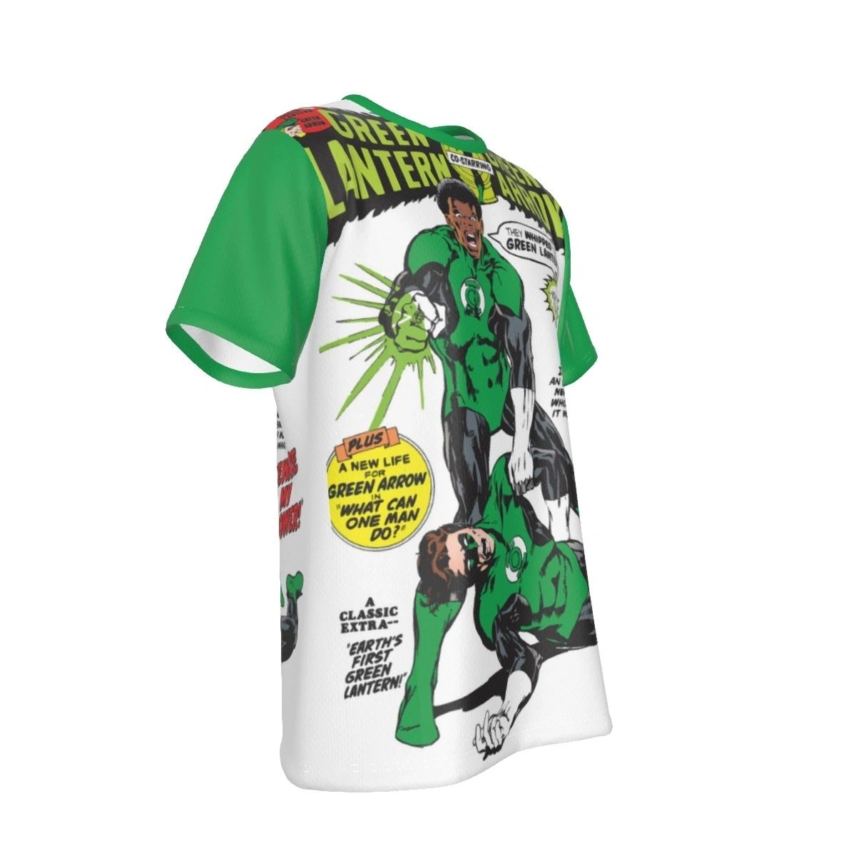 GREEN LANTERN 87 OVER PRINT SHIRT AND TANK- 1ST JON STEWART