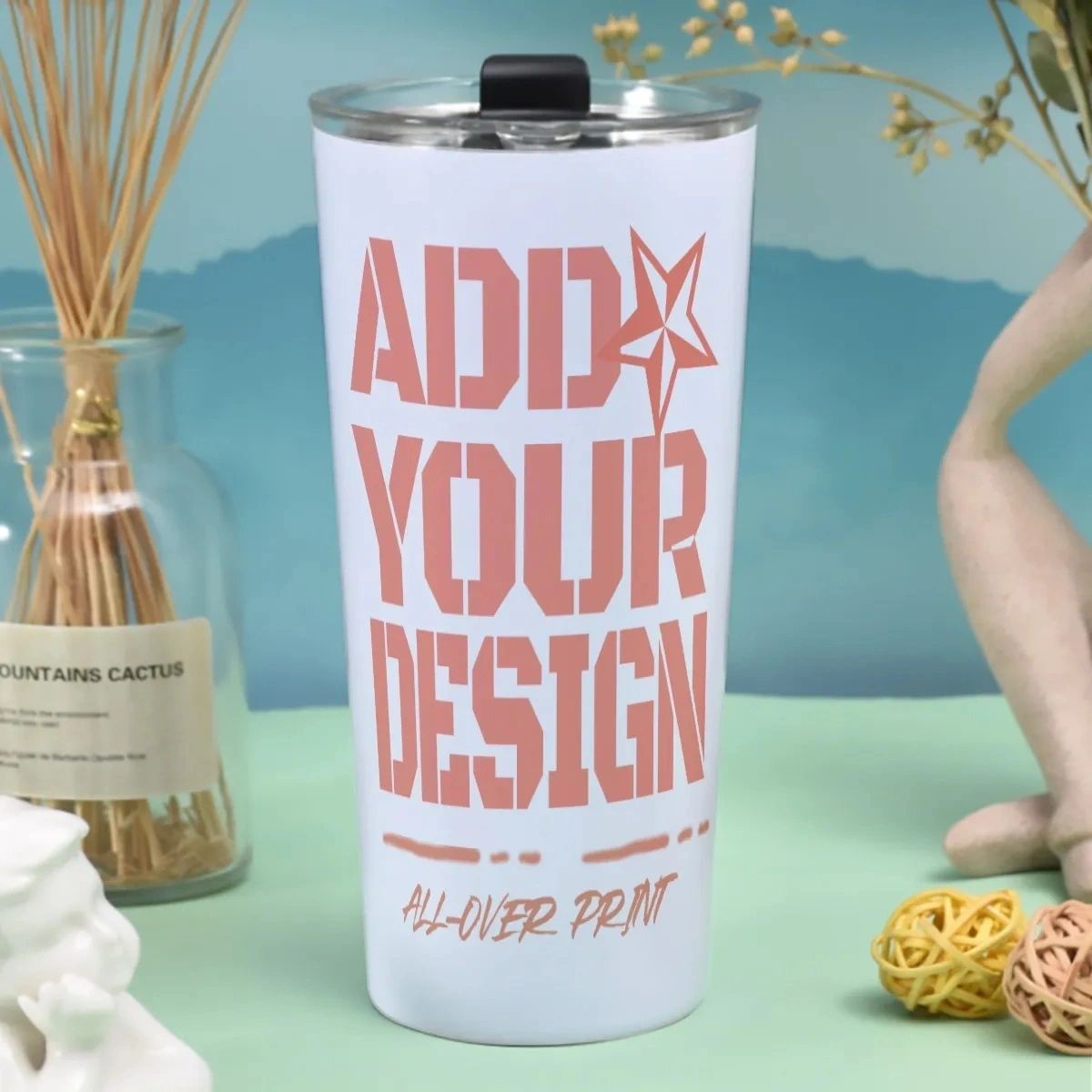 Custom tumbler (you tell us what design you want)