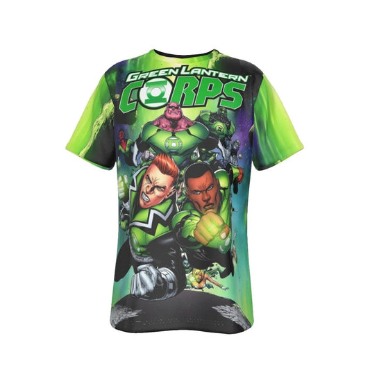 GREEN LANTERN CORPS 1 ALL OVER PRINT SHIRT AND TANK TOP