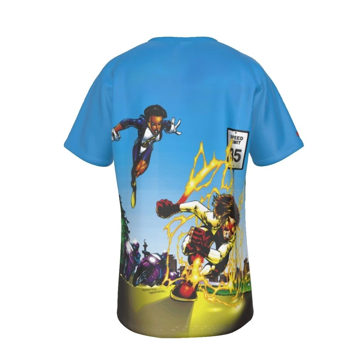 IMPULSE 9 WITH XS ALL OVER PRINT SHIRT AND TANK TOP