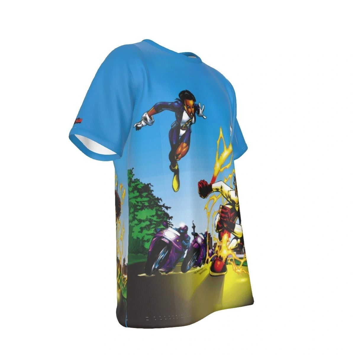 IMPULSE 9 WITH XS ALL OVER PRINT SHIRT AND TANK TOP
