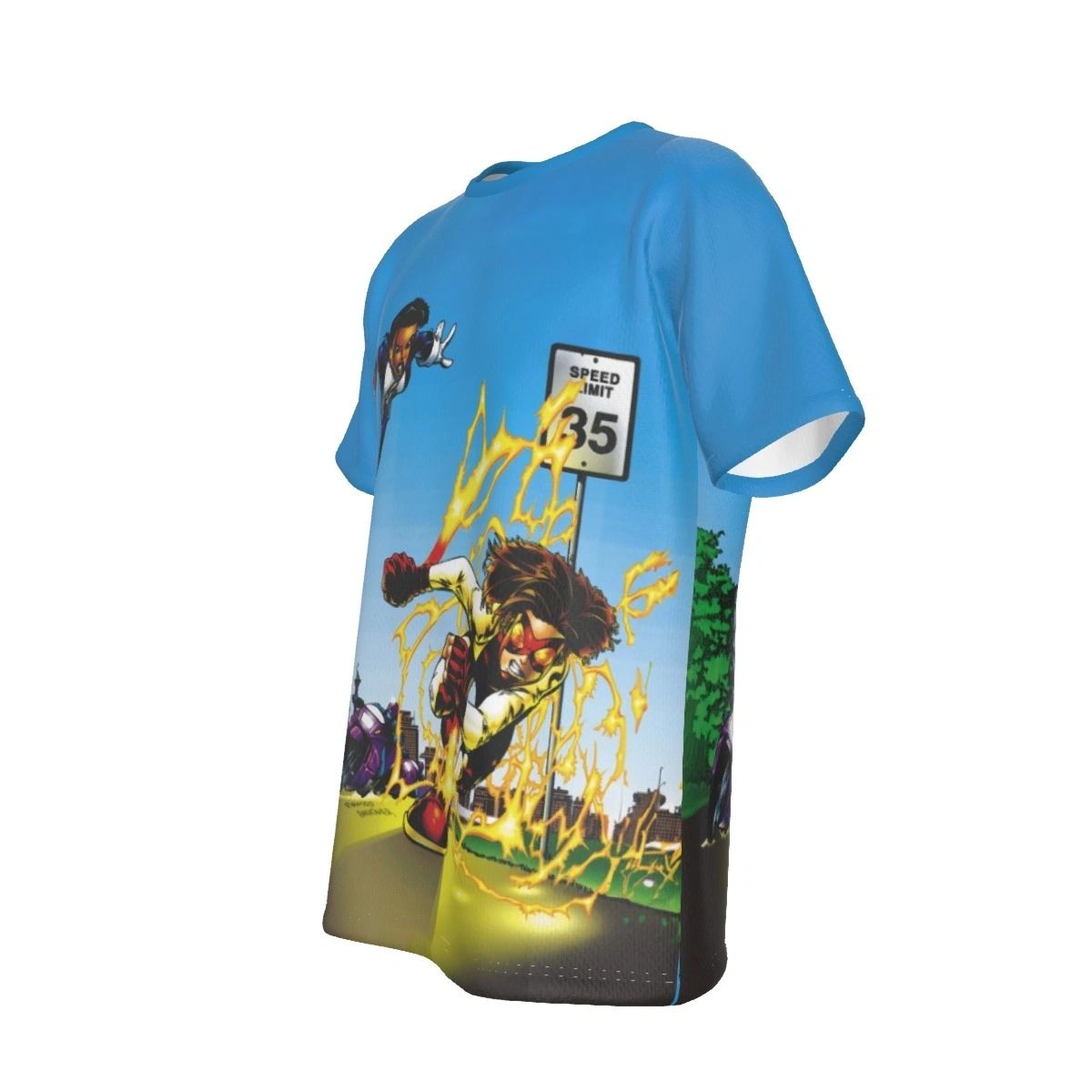 IMPULSE 9 WITH XS ALL OVER PRINT SHIRT AND TANK TOP