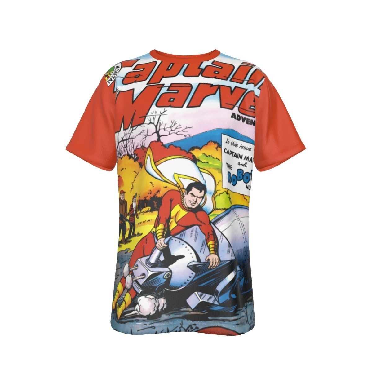 CAPTAIN MARVEL ADVENTURE 129 ALL OVER PRINT SHIRT AND TANK TOP