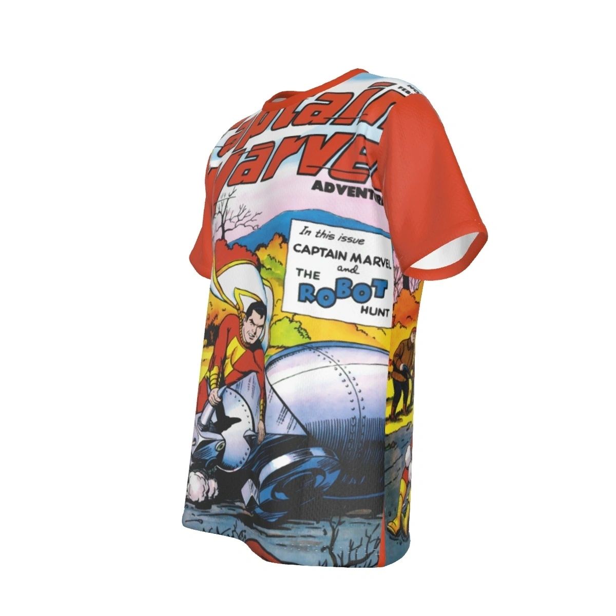 CAPTAIN MARVEL ADVENTURE 129 ALL OVER PRINT SHIRT AND TANK TOP
