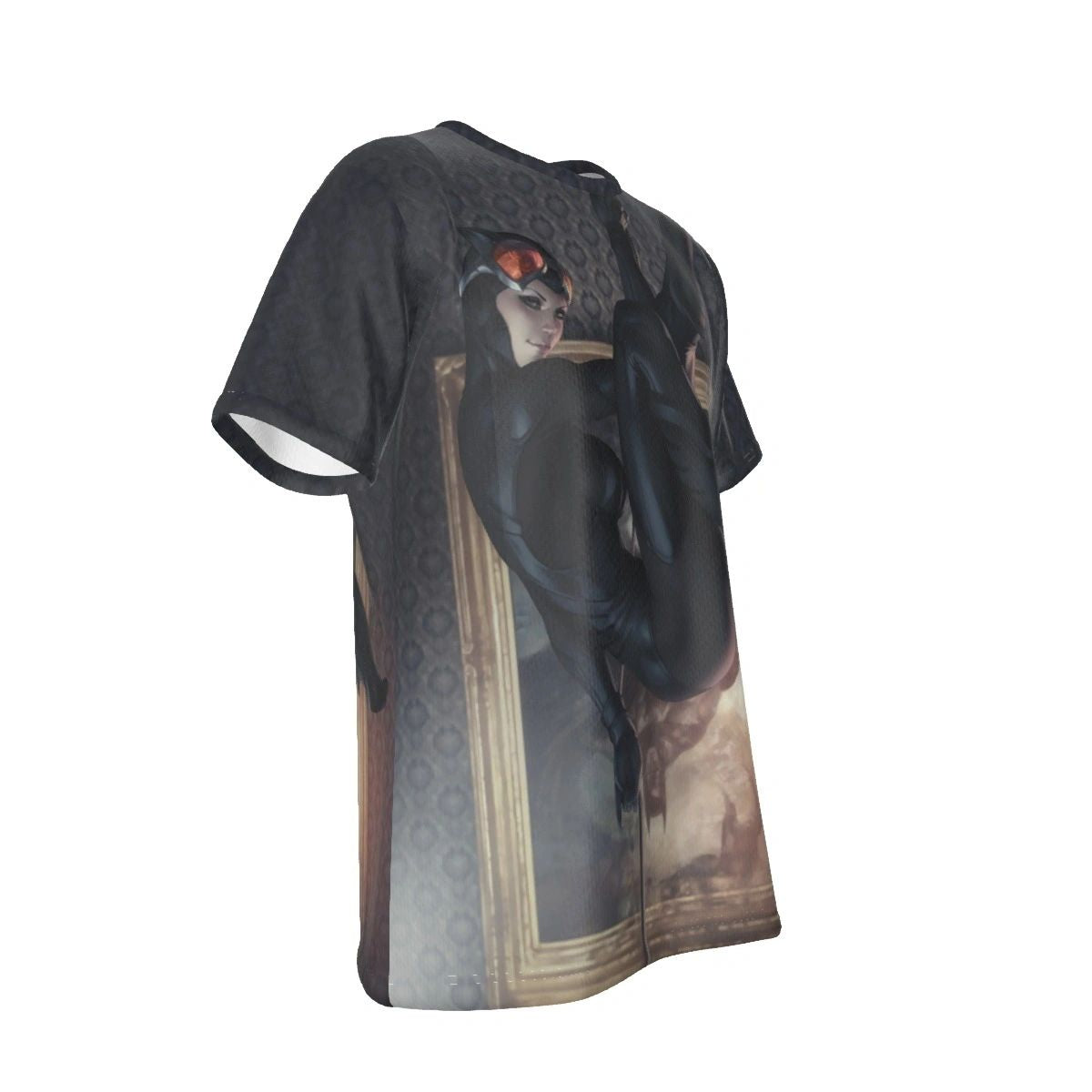 CATWOMAN ALL OVER PRINT SHIRT AND TANK TOP - STANLEY ARTGEM LAU ART