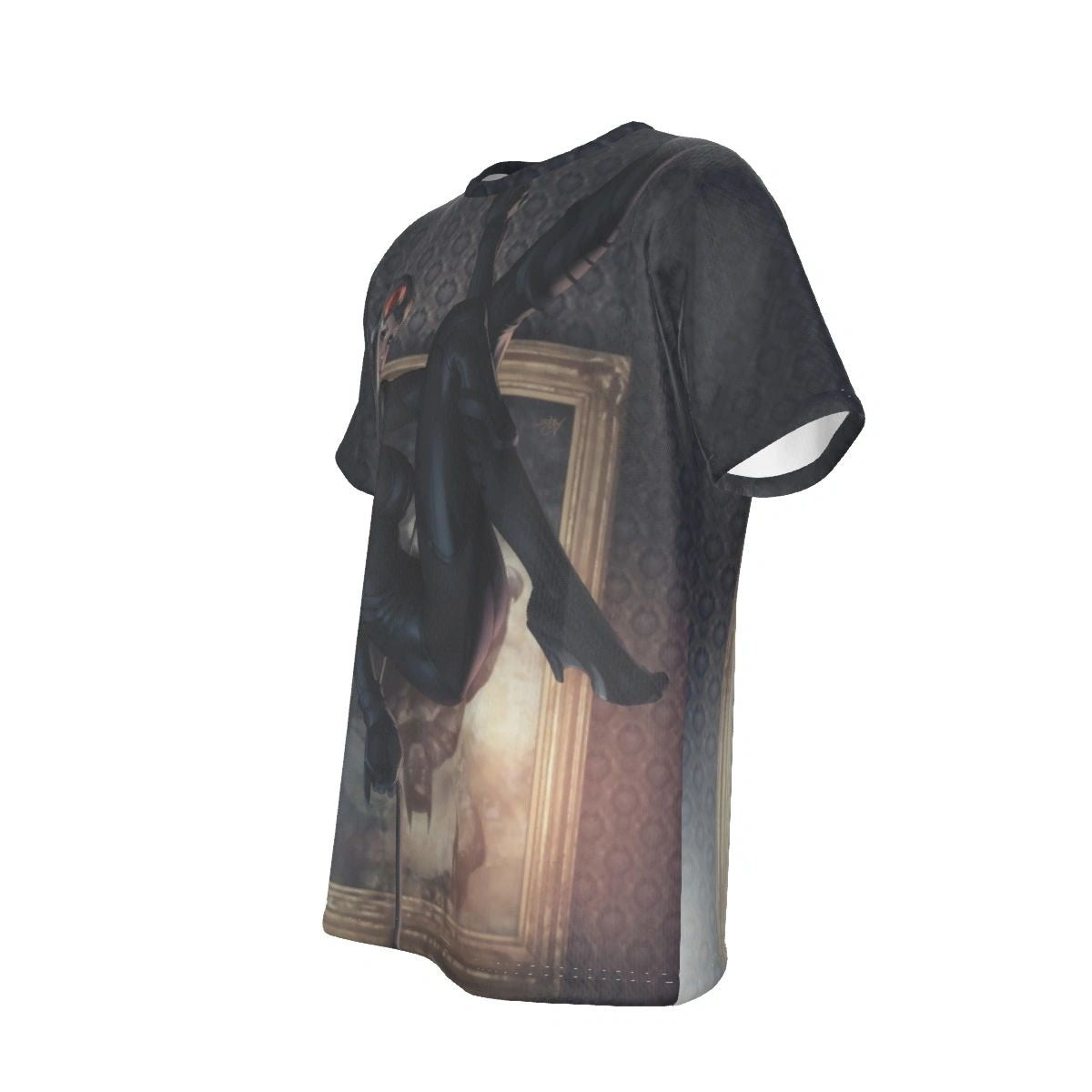 CATWOMAN ALL OVER PRINT SHIRT AND TANK TOP - STANLEY ARTGEM LAU ART