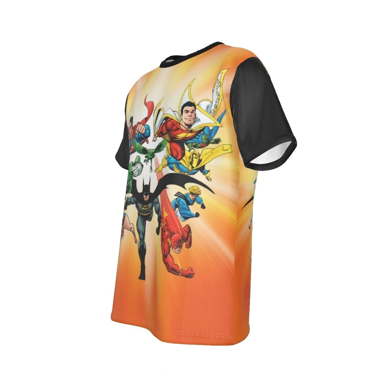 DC UNIVERSE ALL OVER PRINT SHIRT AND TANK TOP - JOHN BYRNE ART