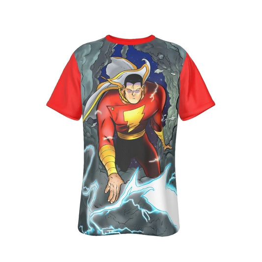 SHAZAM ALL OVER PRINT SHIRT AND TANK TOP - JEFF SMITH ART