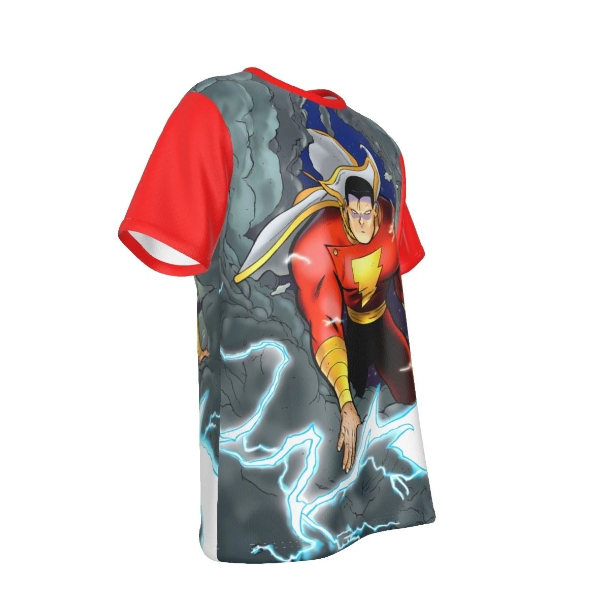 SHAZAM ALL OVER PRINT SHIRT AND TANK TOP - JEFF SMITH ART