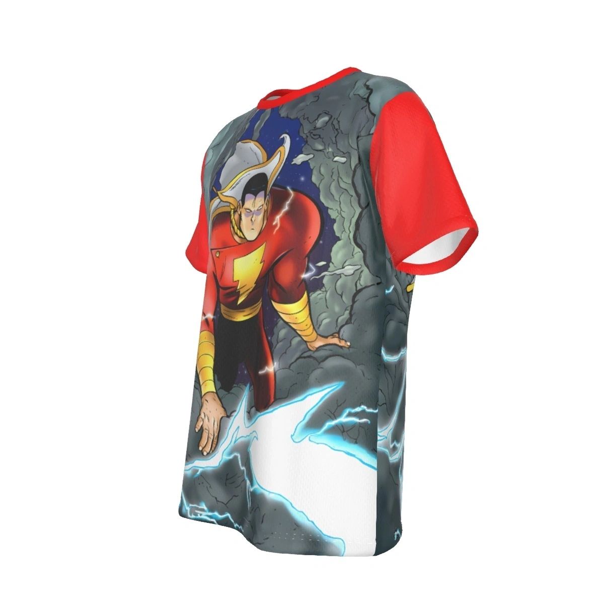 SHAZAM ALL OVER PRINT SHIRT AND TANK TOP - JEFF SMITH ART