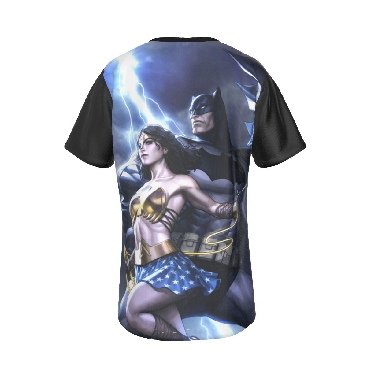 BATMAN WONDER WOMAN ALL OVER PRINT SHIRT AND TANK TOP - STANLEY ARTGEM LAU ART