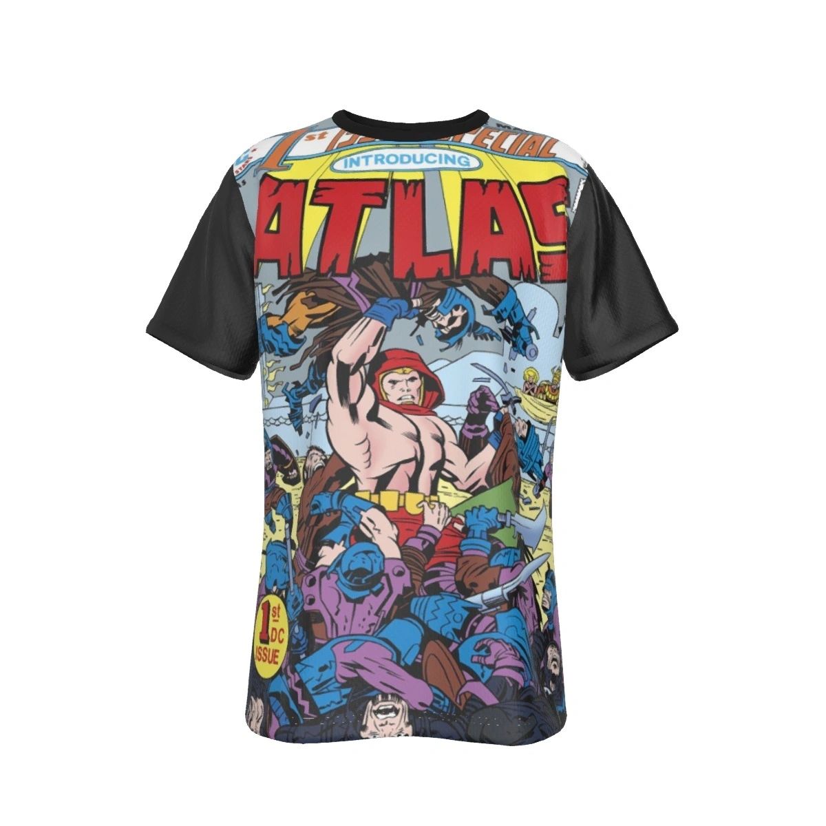 ATLAS ALL OVER PRINT SHIRT AND TANK TOP - 1ST ISSUE SPECIAL 1 -KIRBY ART