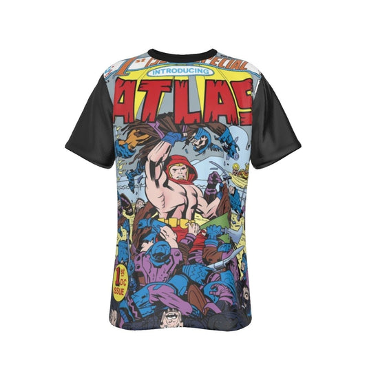 ATLAS ALL OVER PRINT SHIRT AND TANK TOP - 1ST ISSUE SPECIAL 1 -KIRBY ART