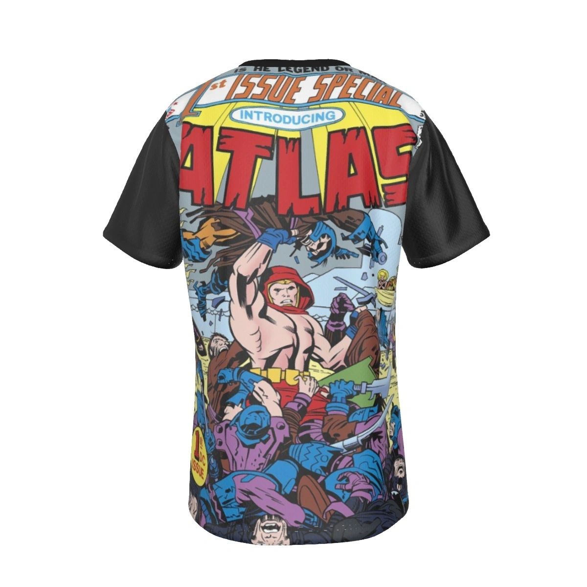 ATLAS ALL OVER PRINT SHIRT AND TANK TOP - 1ST ISSUE SPECIAL 1 -KIRBY ART