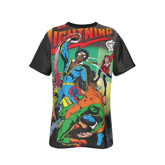 BLACK LIGHTNING 6 ALL OVER PRINT SHIRT AND TANK TOP