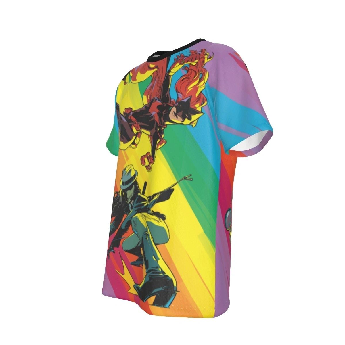 PRIDE: BATGIRL QUESTION ALL OVER PRINT SHIRT AND TANK TOP